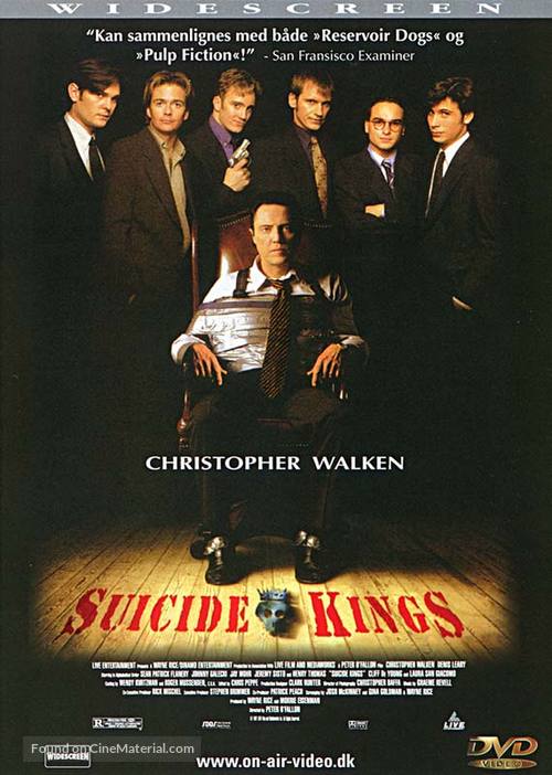 Suicide Kings - Danish DVD movie cover