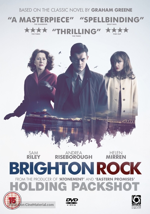 Brighton Rock - British DVD movie cover