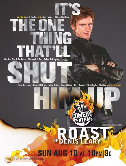 Comedy Central Roast of Denis Leary - Movie Poster