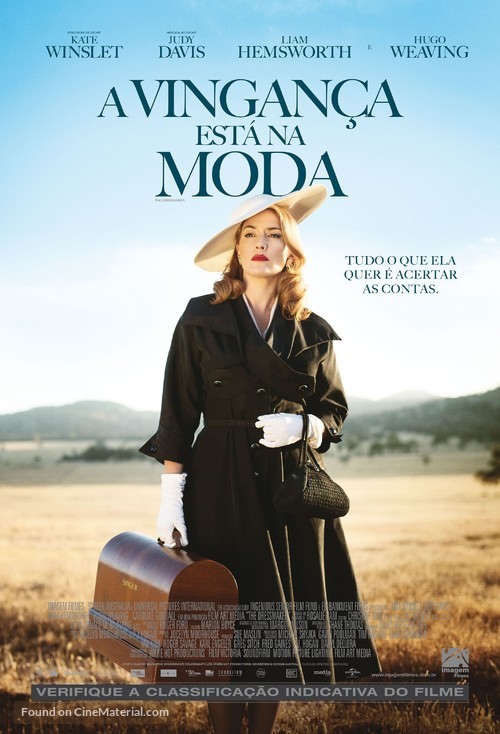 The Dressmaker - Brazilian Movie Poster