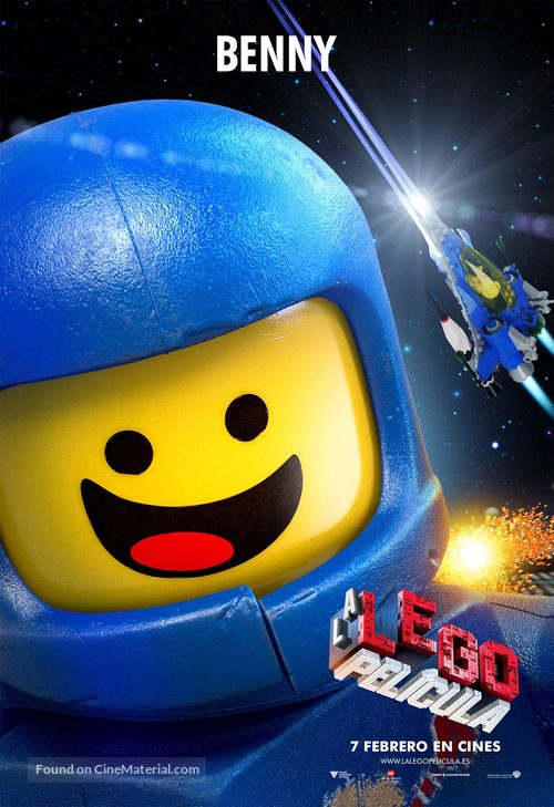 The Lego Movie - Spanish Movie Poster