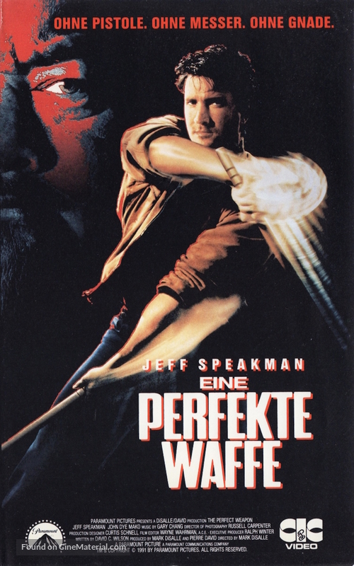 The Perfect Weapon - German Movie Cover