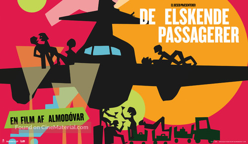 Los amantes pasajeros - Danish Movie Poster