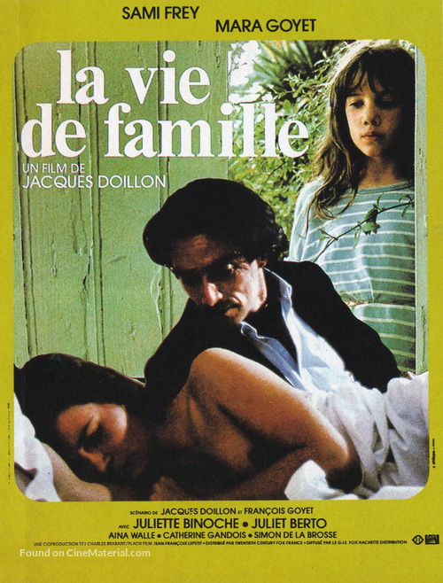 La vie de famille - French Movie Poster