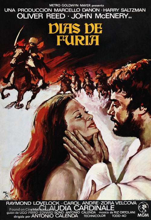 Days of Fury - Spanish Movie Poster