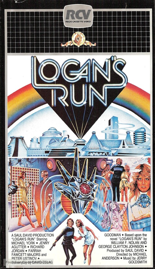 Logan&#039;s Run - VHS movie cover