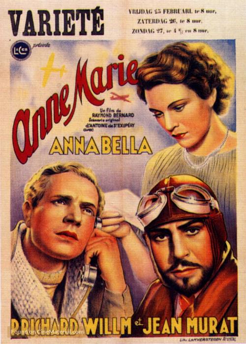 Anne-Marie - Belgian Movie Poster