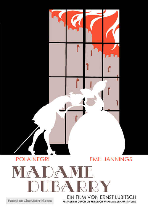 Madame DuBarry - German DVD movie cover
