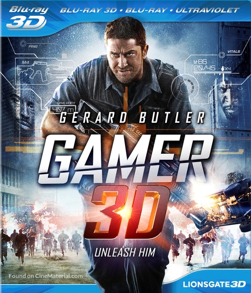 Gamer - Blu-Ray movie cover