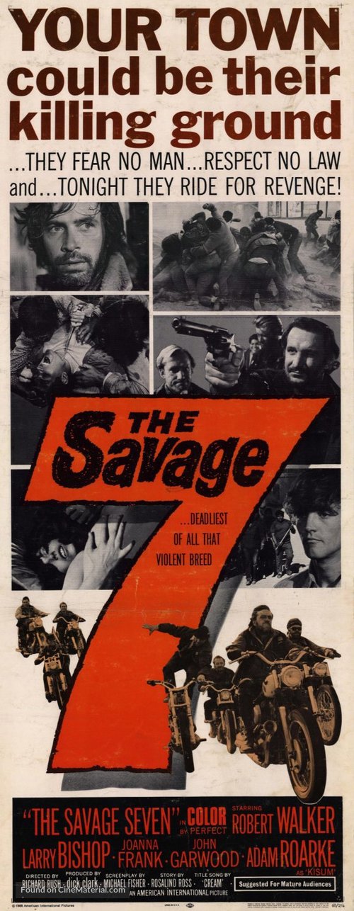 The Savage Seven - Movie Poster