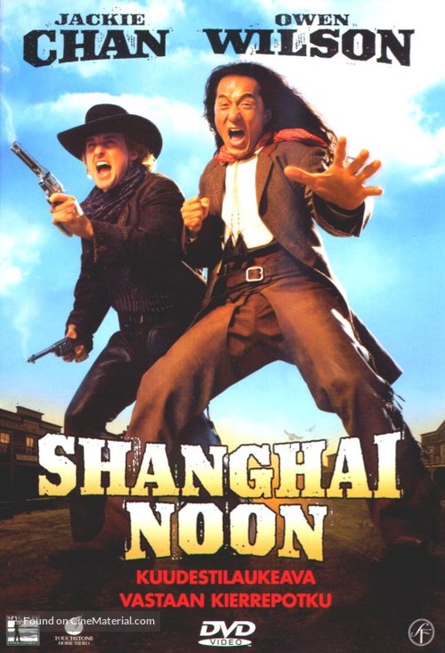 Shanghai Noon - Finnish DVD movie cover