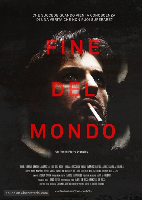Fine del Mondo - Italian Movie Poster