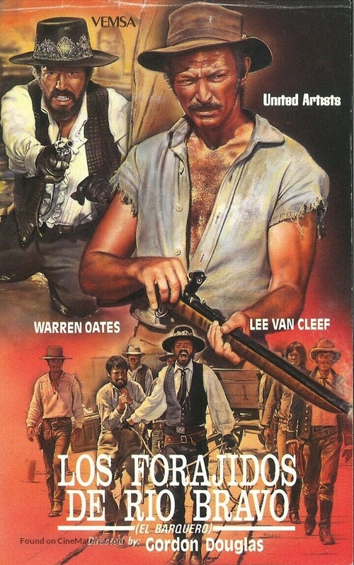 Barquero - Spanish VHS movie cover