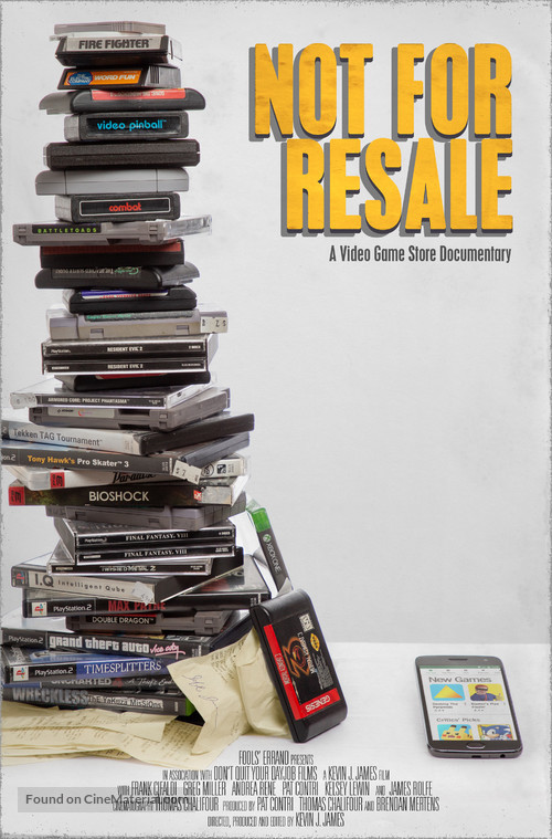 Not for Resale - Movie Poster