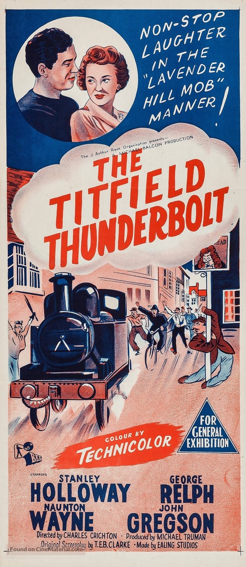 The Titfield Thunderbolt - Australian Movie Poster