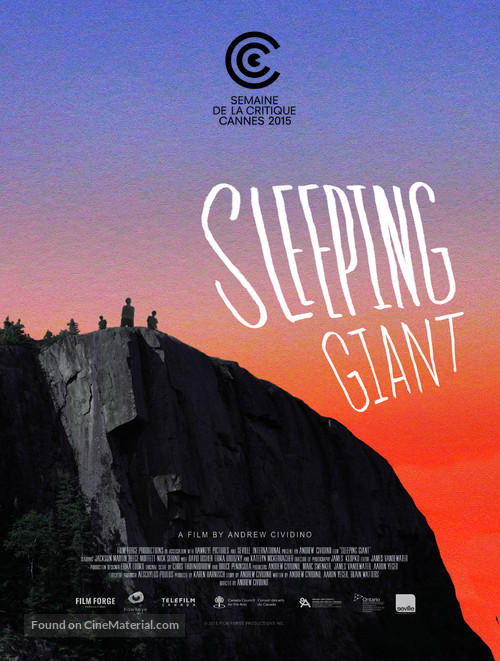 Sleeping Giant - Canadian Movie Poster