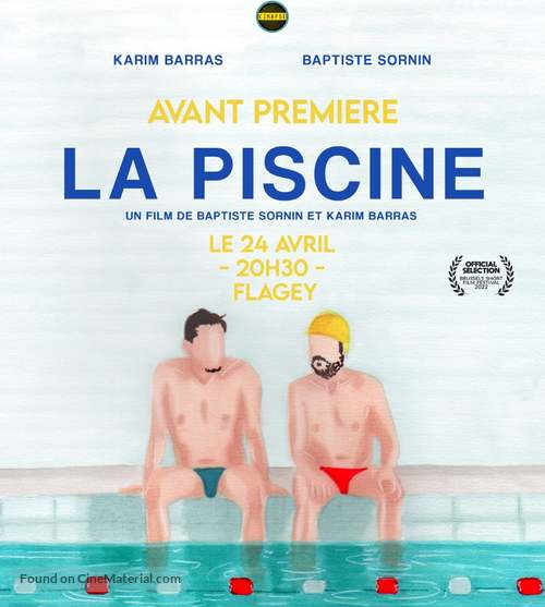 La Piscine - Belgian Movie Poster