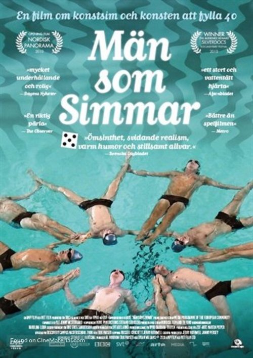 Men Who Swim - Swedish DVD movie cover