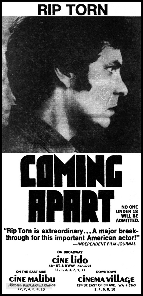 Coming Apart - poster