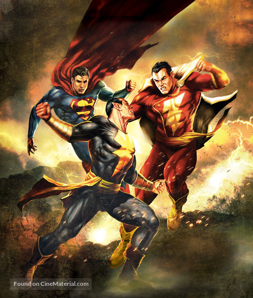 Superman/Shazam! The Return of Black Adam - Key art