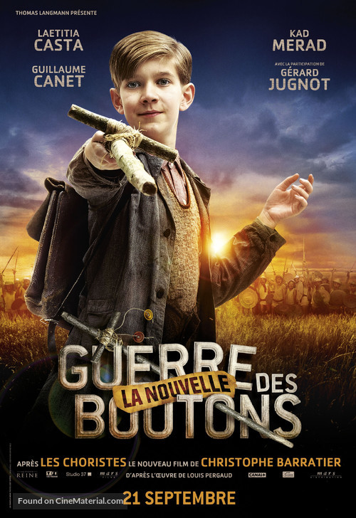 La nouvelle guerre des boutons - French Movie Poster