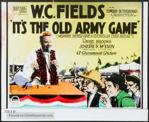 It&#039;s the Old Army Game - poster