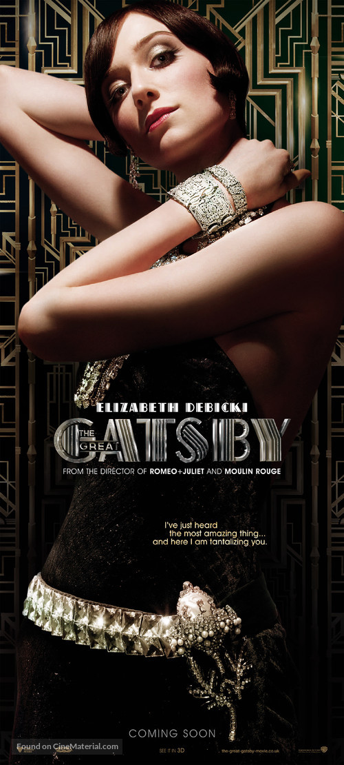 The Great Gatsby - British Movie Poster
