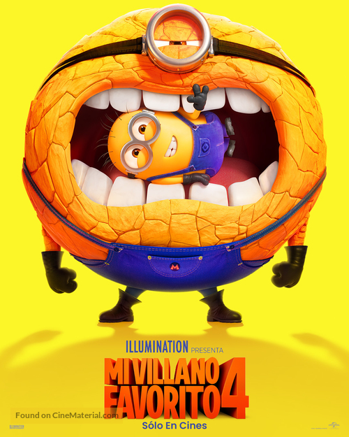 Despicable Me 4 - Mexican Movie Poster