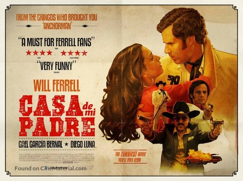 Casa de mi Padre - British Movie Poster