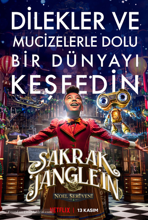 Jingle Jangle: A Christmas Journey - Turkish Movie Poster