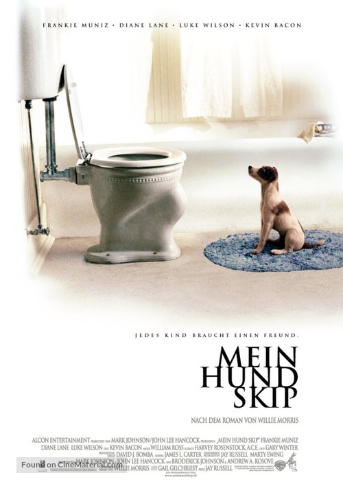 My Dog Skip - German Movie Poster