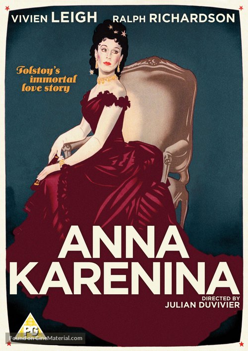 Anna Karenina - British DVD movie cover