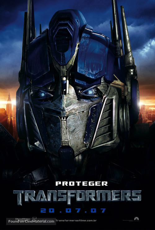 Transformers - Brazilian Movie Poster