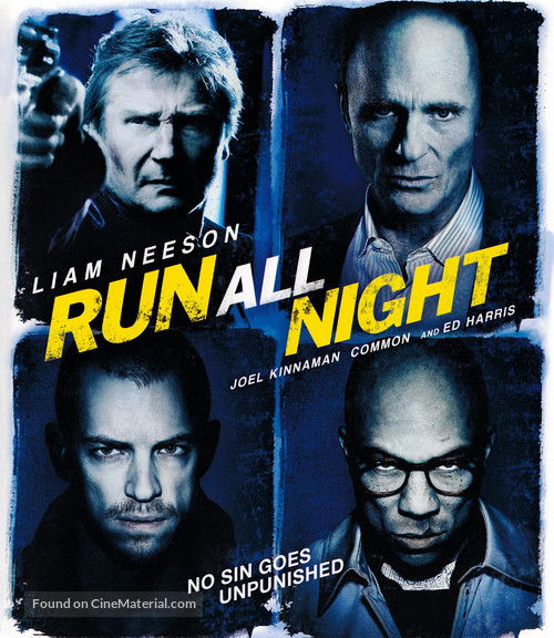 Run All Night - Blu-Ray movie cover