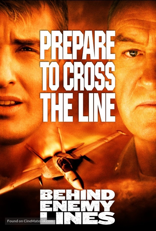 Behind Enemy Lines - DVD movie cover