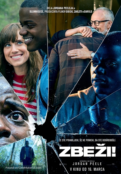 Get Out - Slovenian Movie Poster