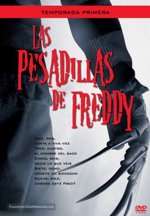 &quot;Freddy&#039;s Nightmares&quot; - Spanish Movie Cover