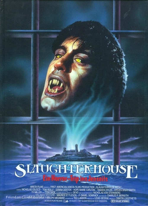 Slaughterhouse Rock - German Blu-Ray movie cover