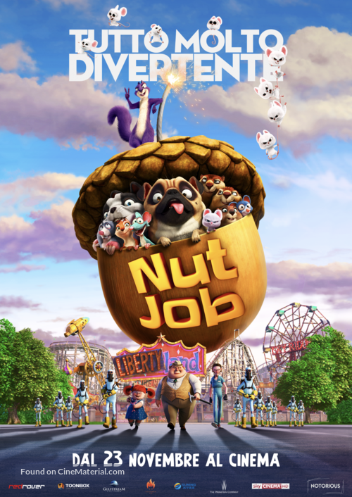 The Nut Job 2 - Italian Movie Poster