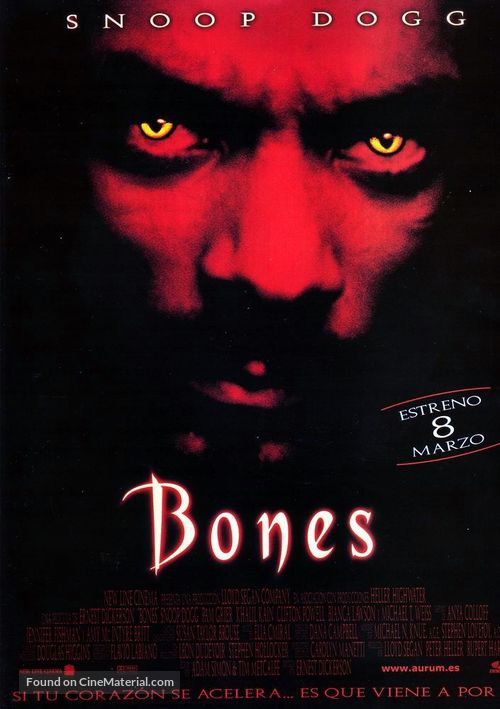 Bones - Spanish Movie Poster
