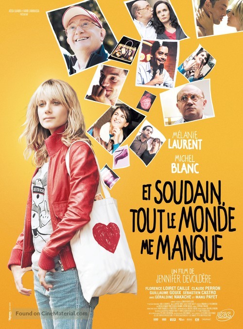 Et soudain tout le monde me manque - French Movie Poster