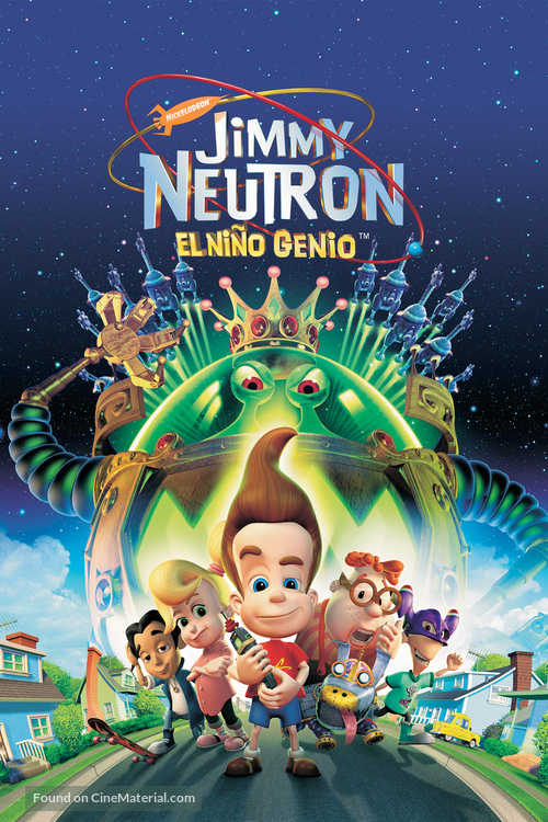 Jimmy Neutron: Boy Genius - Argentinian Movie Cover