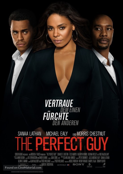 The Perfect Guy - German Movie Poster