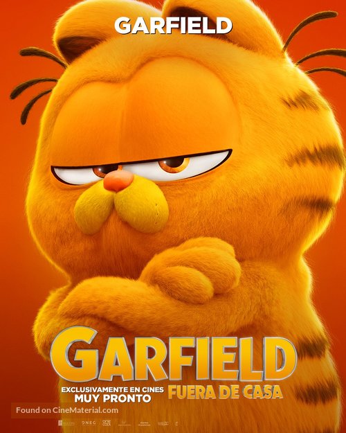 The Garfield Movie - Mexican Movie Poster