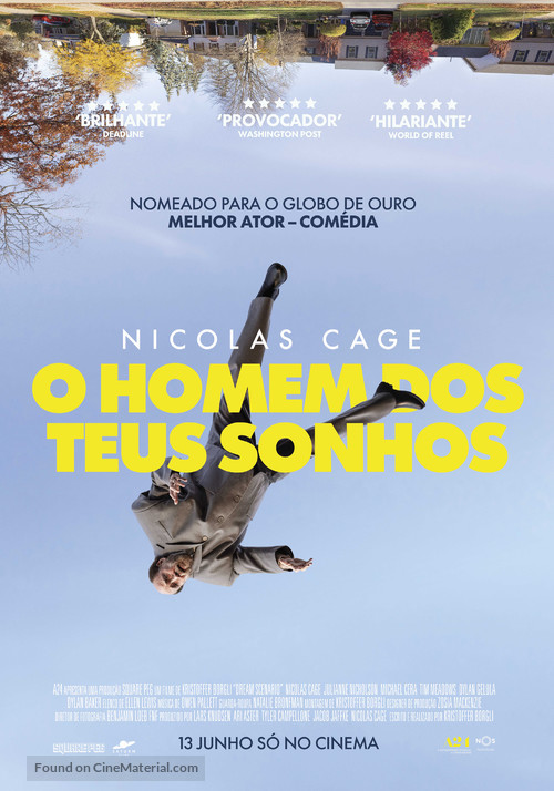 Dream Scenario - Portuguese Movie Poster