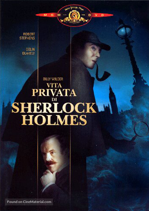 The Private Life of Sherlock Holmes - Italian Movie Cover