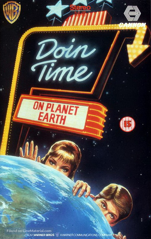 Doin' Time on Planet Earth - British VHS movie cover