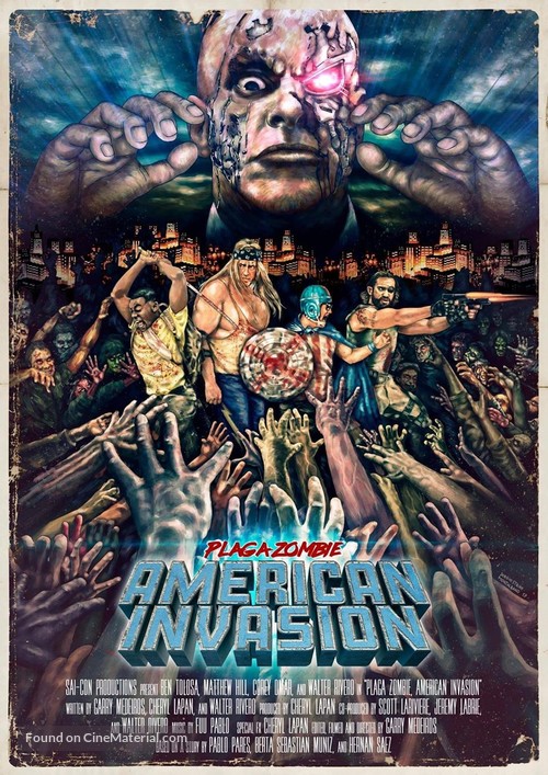 Plaga Zombie: American Invasion - Movie Poster