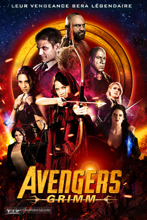 Avengers Grimm - French DVD movie cover