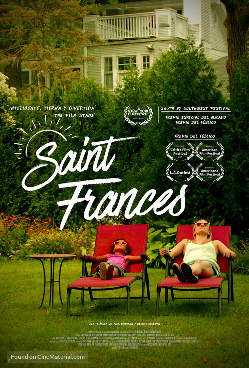 Saint Frances - Spanish Movie Poster